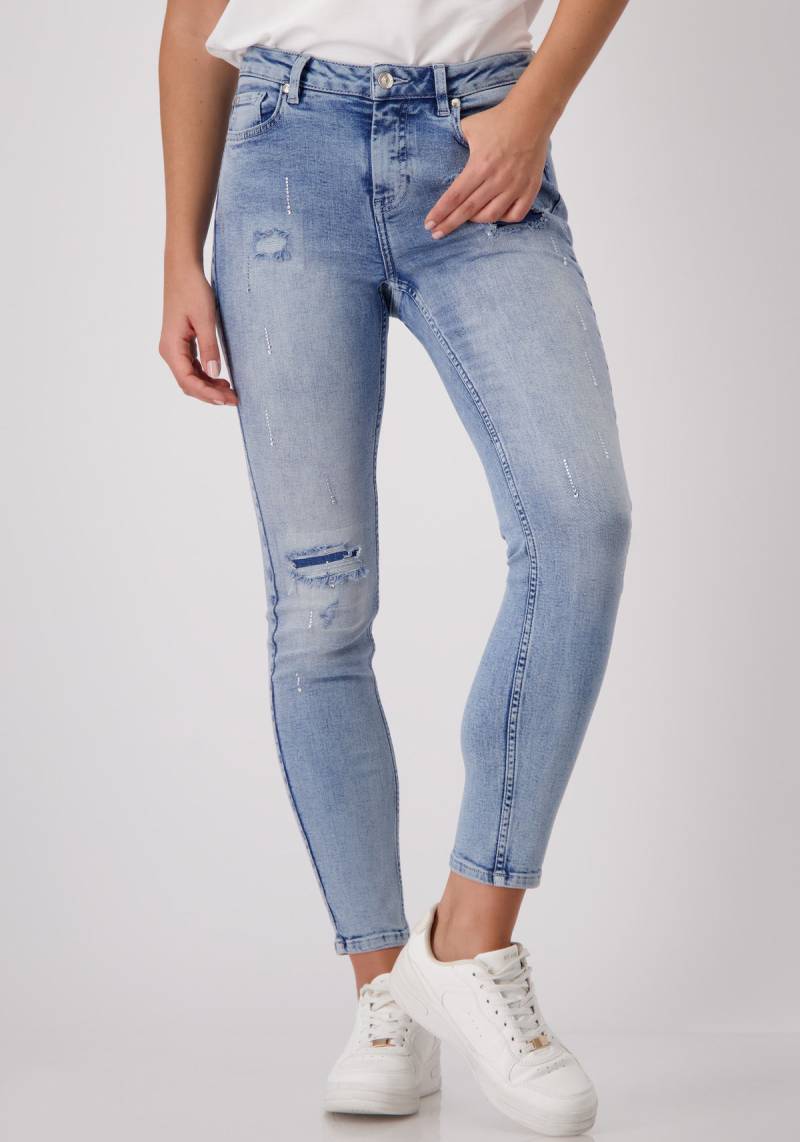 Monari Stoffhose »Hose Jeans Strass« von monari