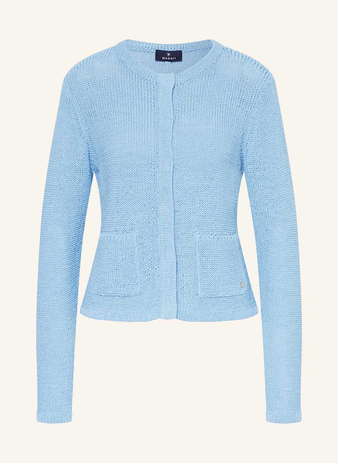 Monari Strickjacke blau von monari