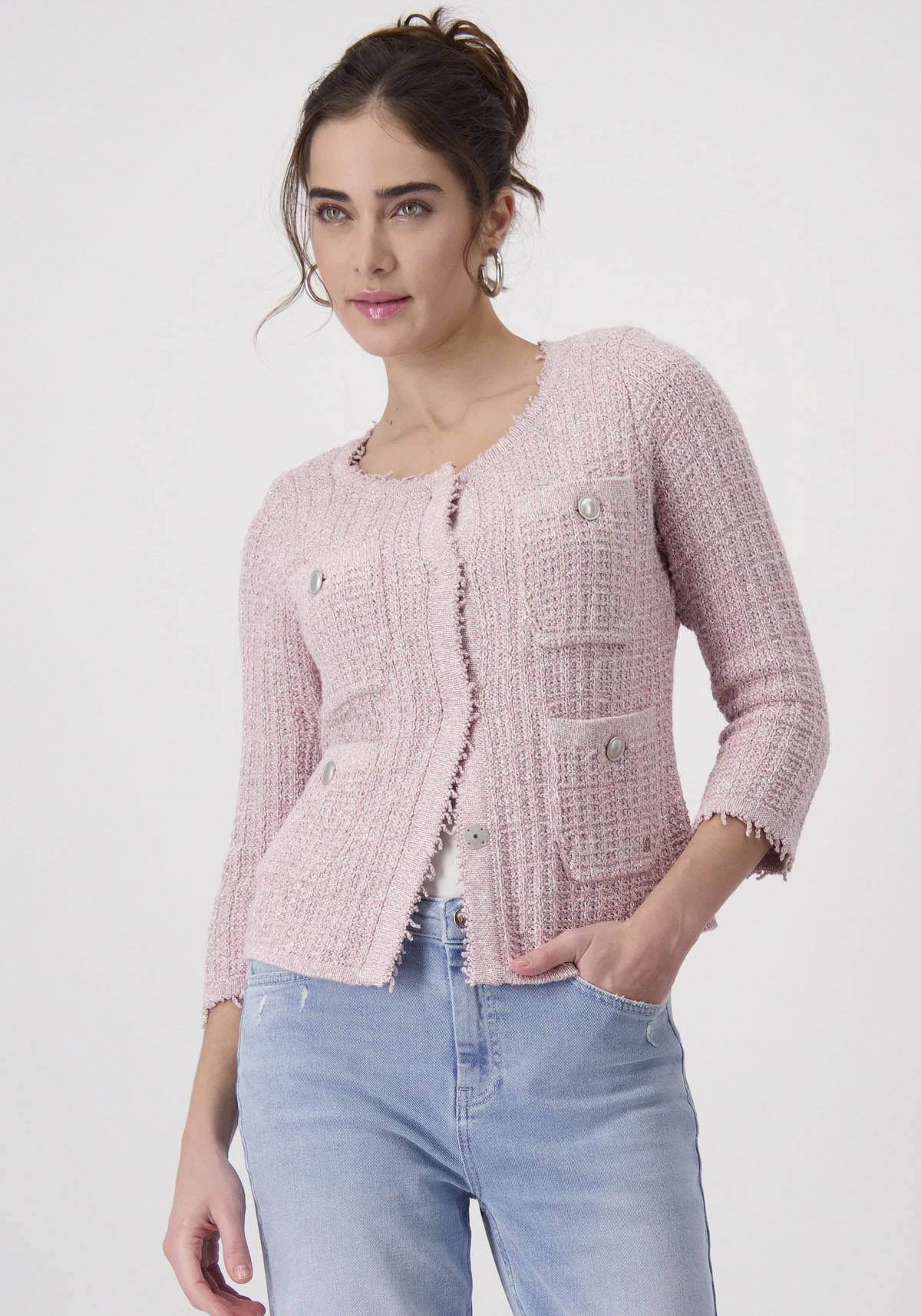 Monari Strickjacke, mit Taschen von monari