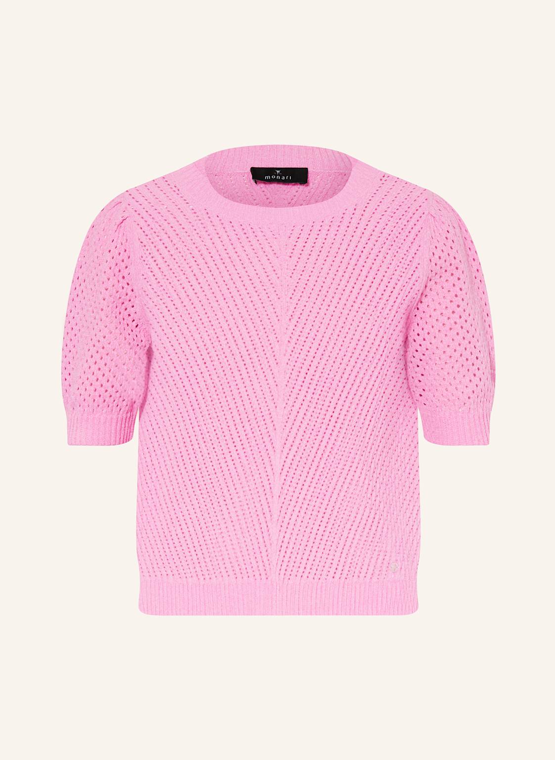 Monari Strickshirt rosa von monari