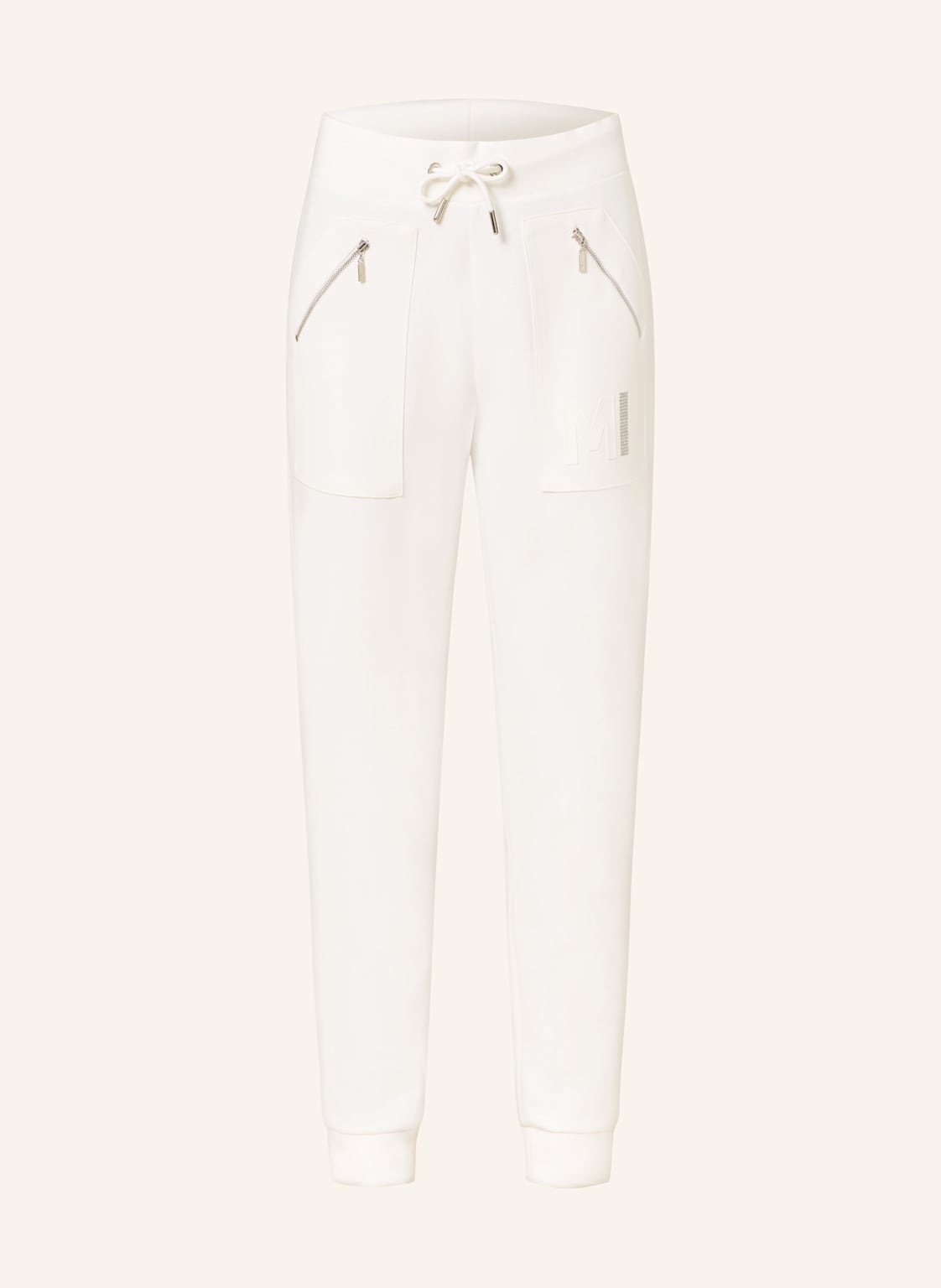 Monari Sweatpants Mit Schmucksteinen weiss Monari Sweatpants Mit Schmucksteinen weiss von monari