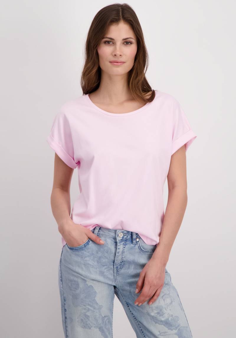 Monari Rundhalsshirt, in angesagter Trendfarbe von monari