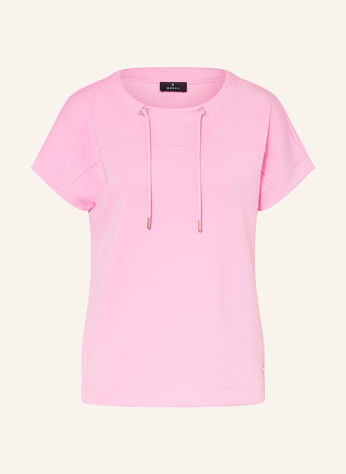 Monari T-Shirt Mit Schmuckperlen rosa von monari