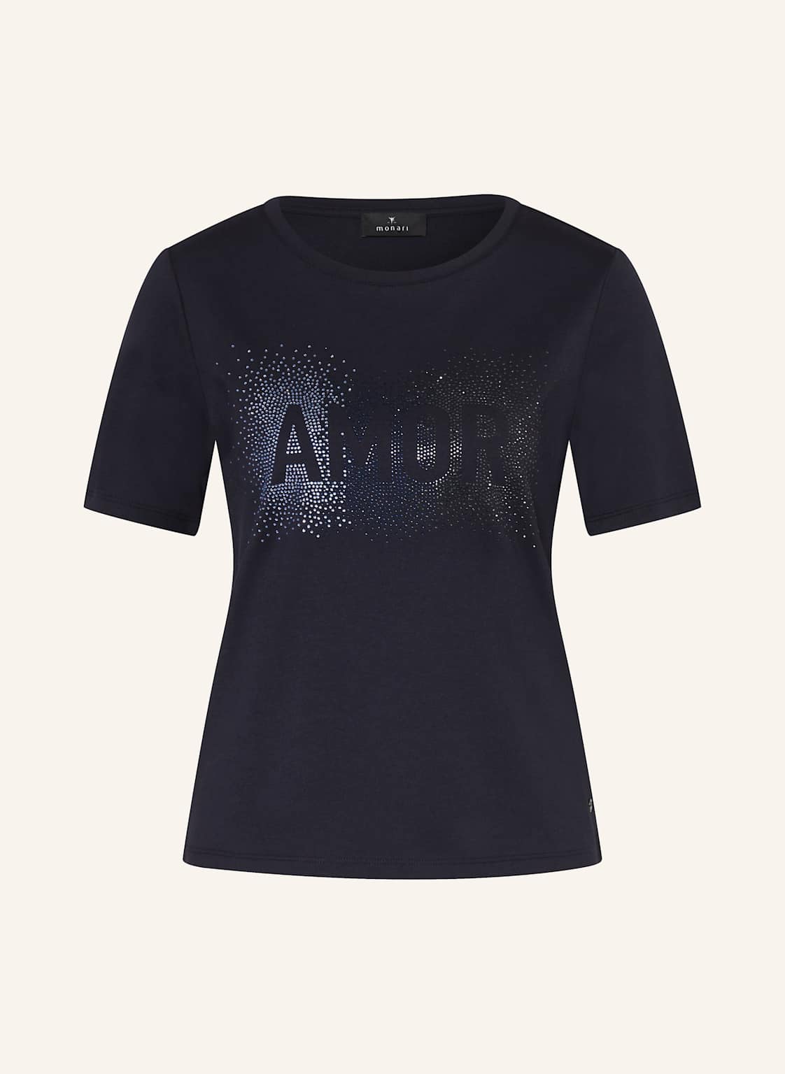 Monari T-Shirt Mit Schmucksteinen blau Monari T-Shirt Mit Schmucksteinen blau von monari