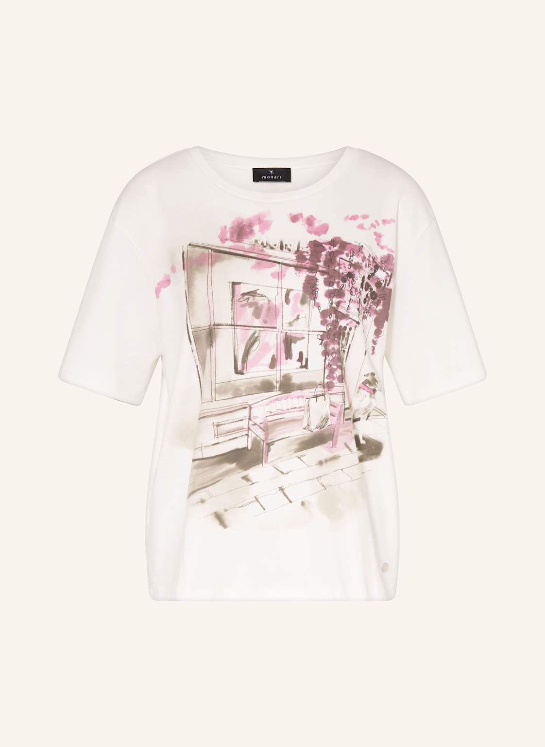 Monari T-Shirt weiss Monari T-Shirt weiss von monari