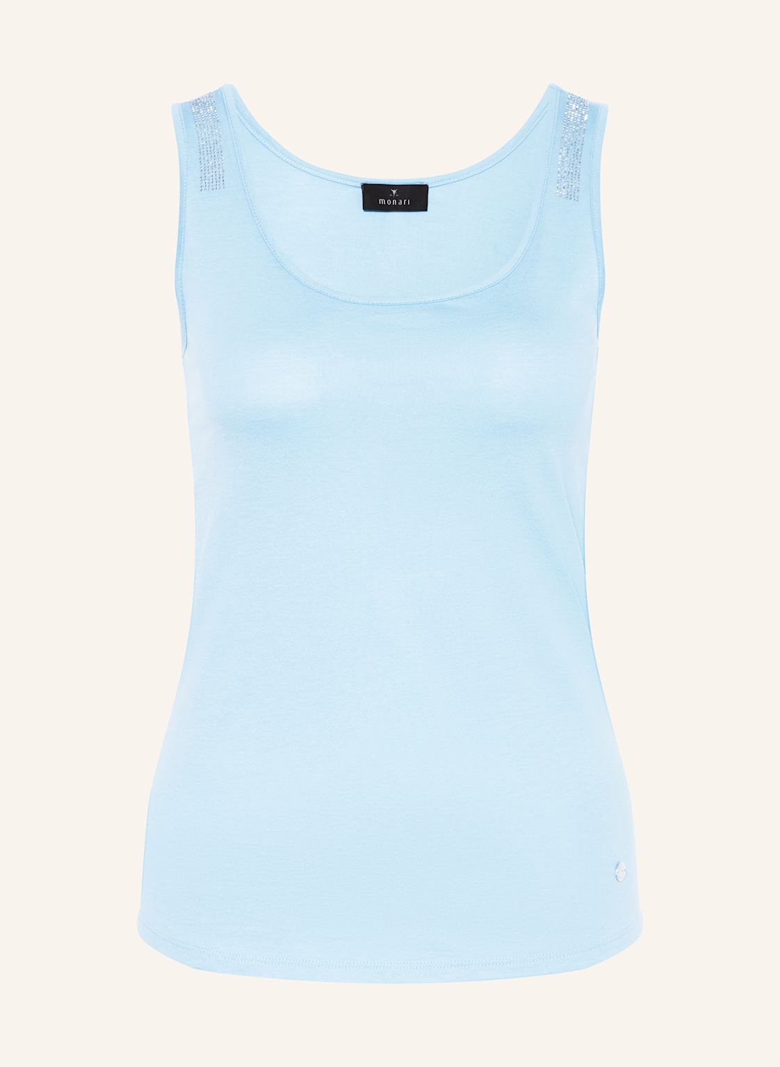 Monari Top Mit Schmucksteinen blau Monari Top Mit Schmucksteinen blau von monari