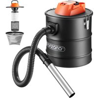 Aschesauger Schwarz/Orange 1200 Watt von monzana®