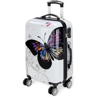 Hartschalenkoffer Butterfly M Polycarbonat 42L von Deuba®