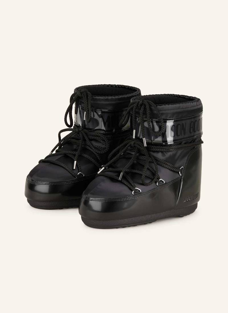 Moon Boot Moon Boots Icon Low Glance schwarz von moon boot