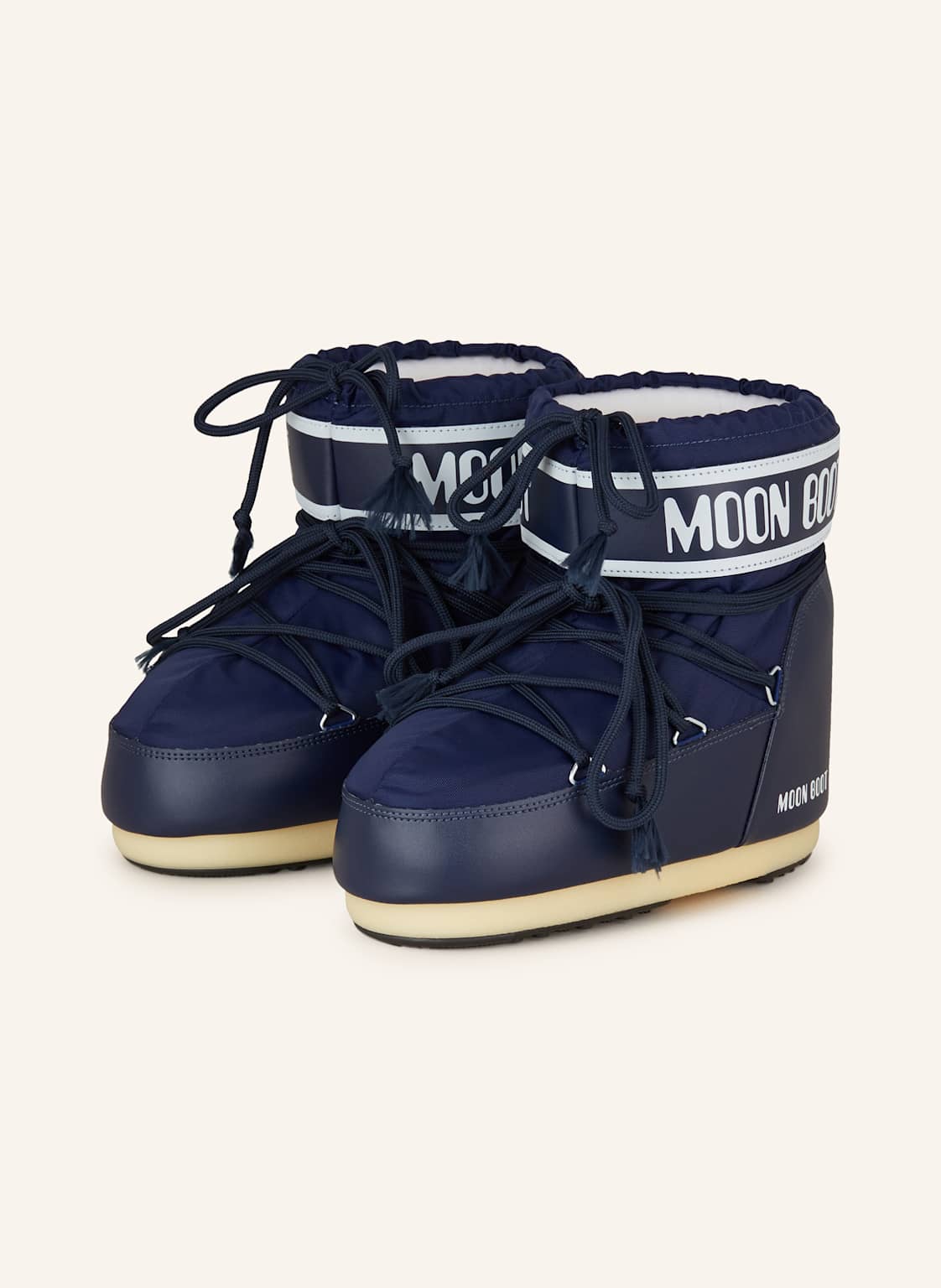 Moon Boot Moon Boots Icon Low Nylon blau von moon boot