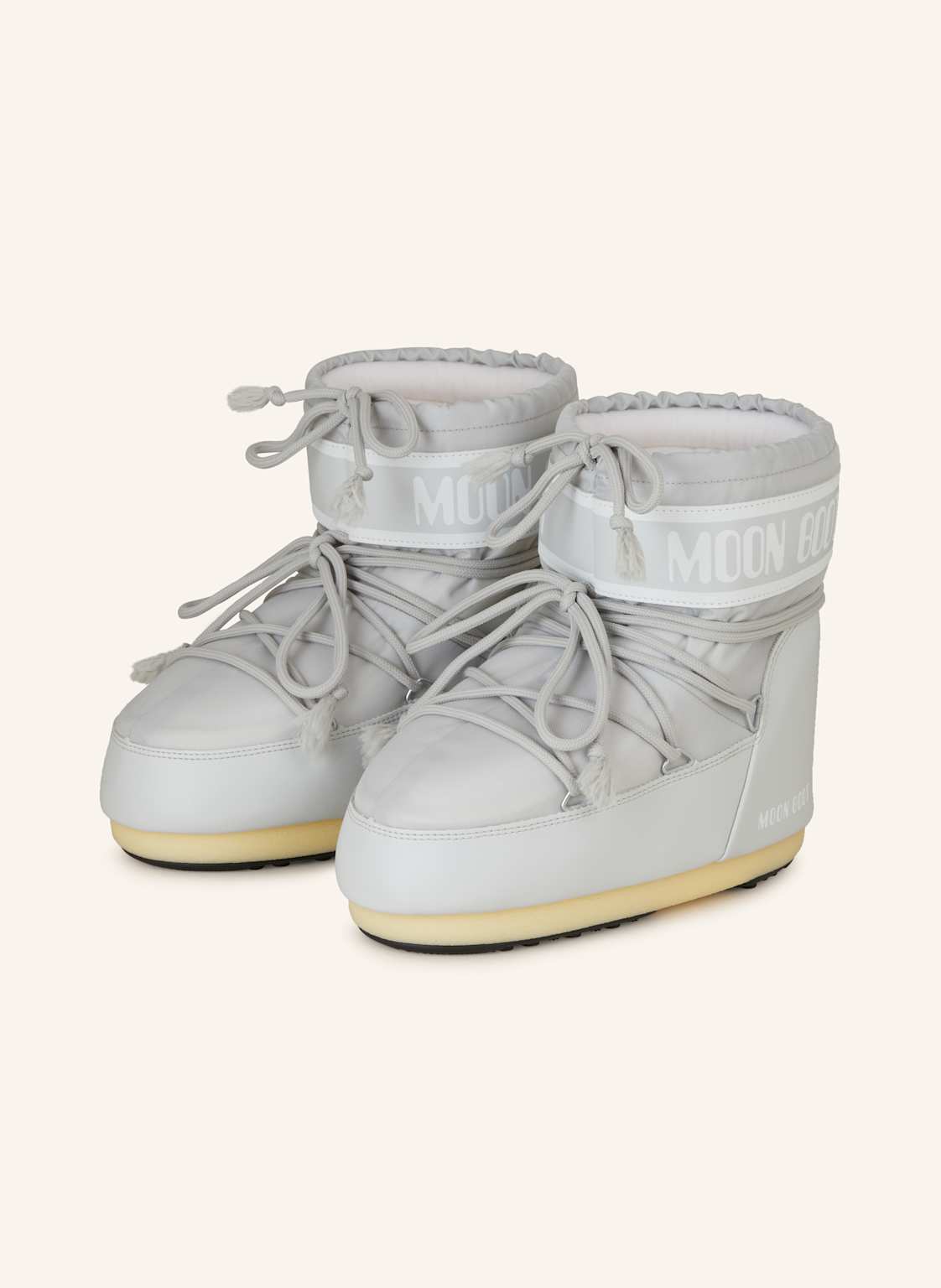 Moon Boot Moon Boots Icon Low Nylon grau Moon Boot Moon Boots Icon Low Nylon grau von moon boot