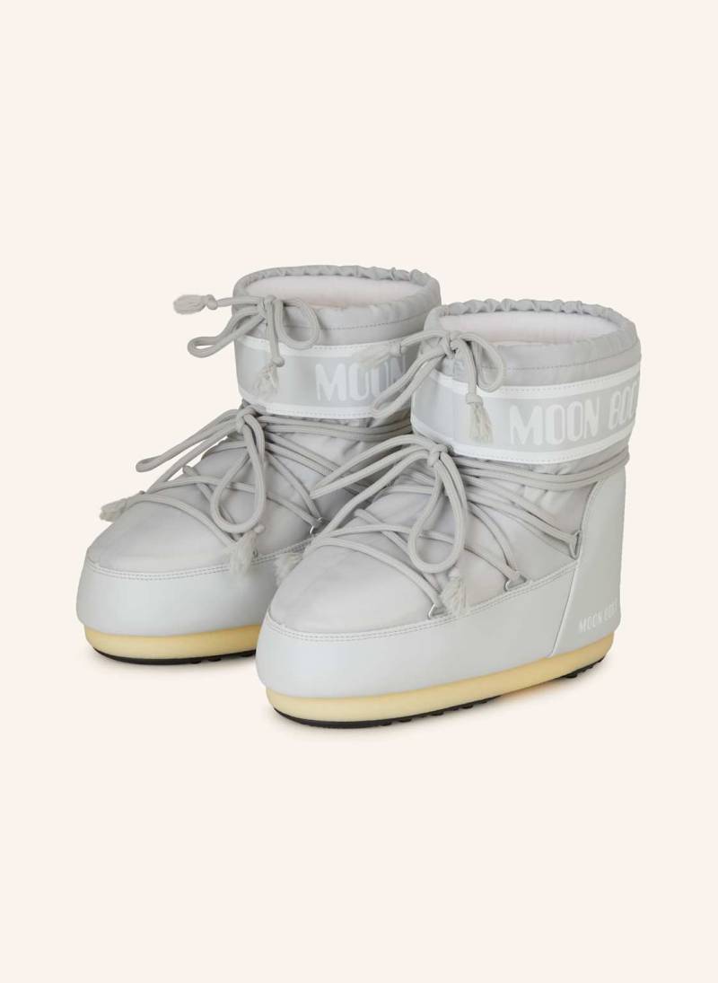 Moon Boot Moon Boots Icon Low Nylon grau von moon boot