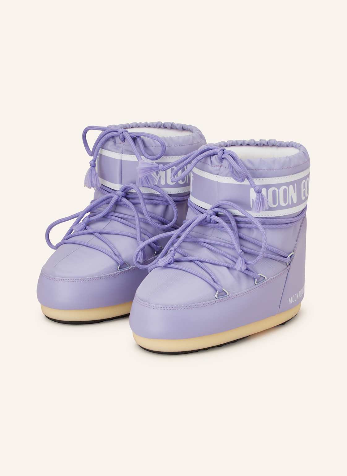 Moon Boot Moon Boots Icon Low Nylon lila von moon boot