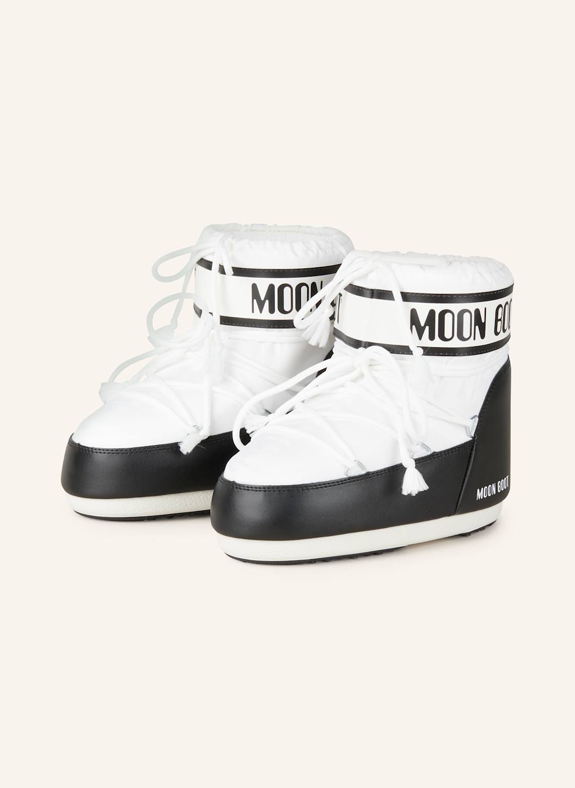 Moon Boot Moon Boots Icon Low Nylon weiss von moon boot