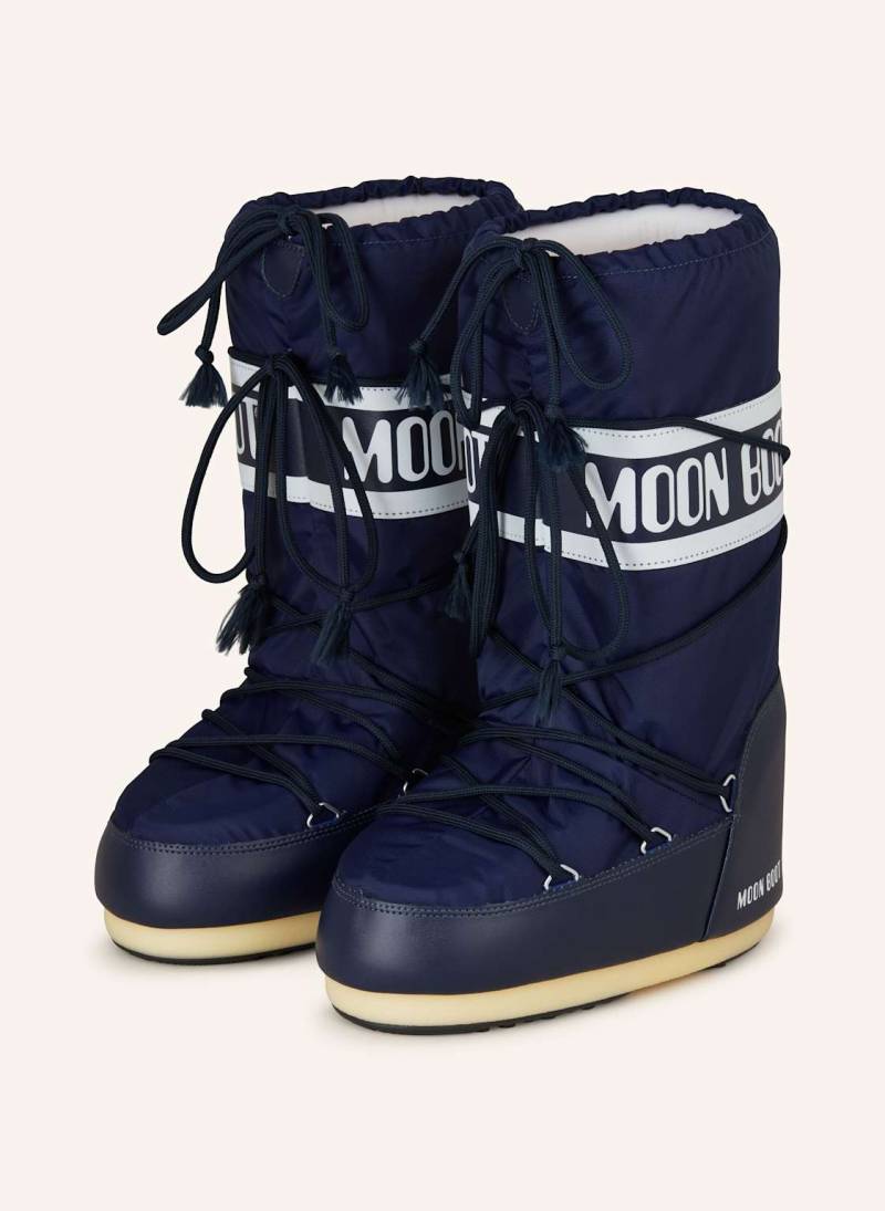 Moon Boot Moon Boots Icon Nylon blau von moon boot