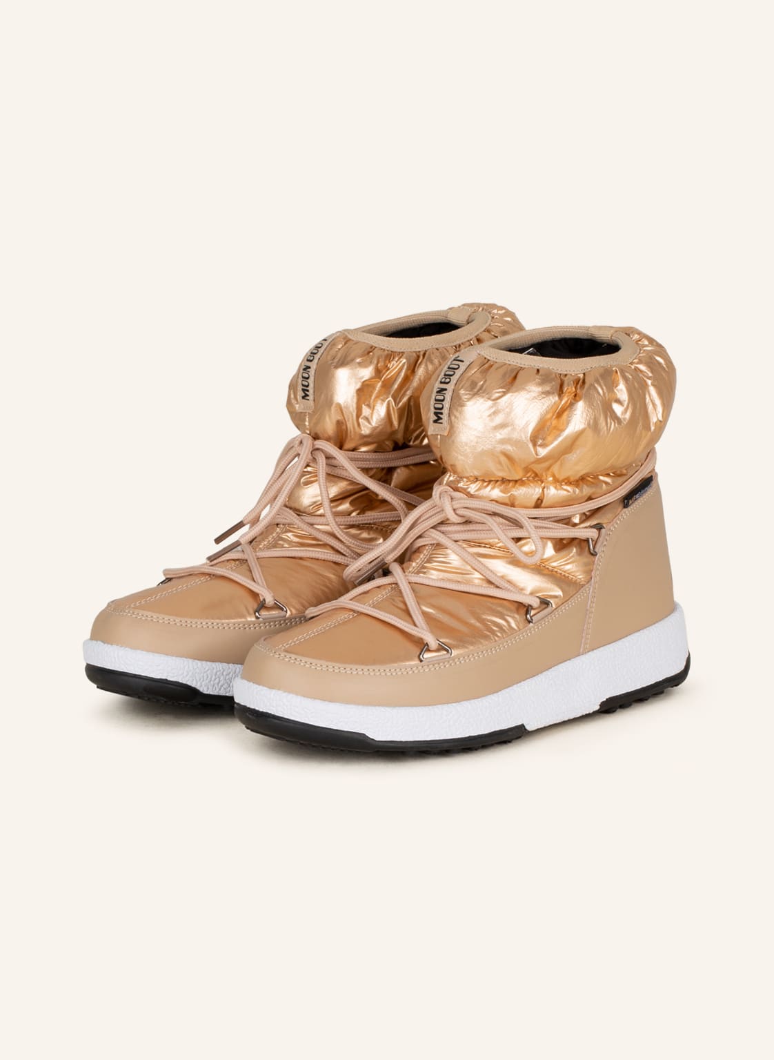 Moon Boot Moon Boots Low Nylon Wp rosegold von moon boot