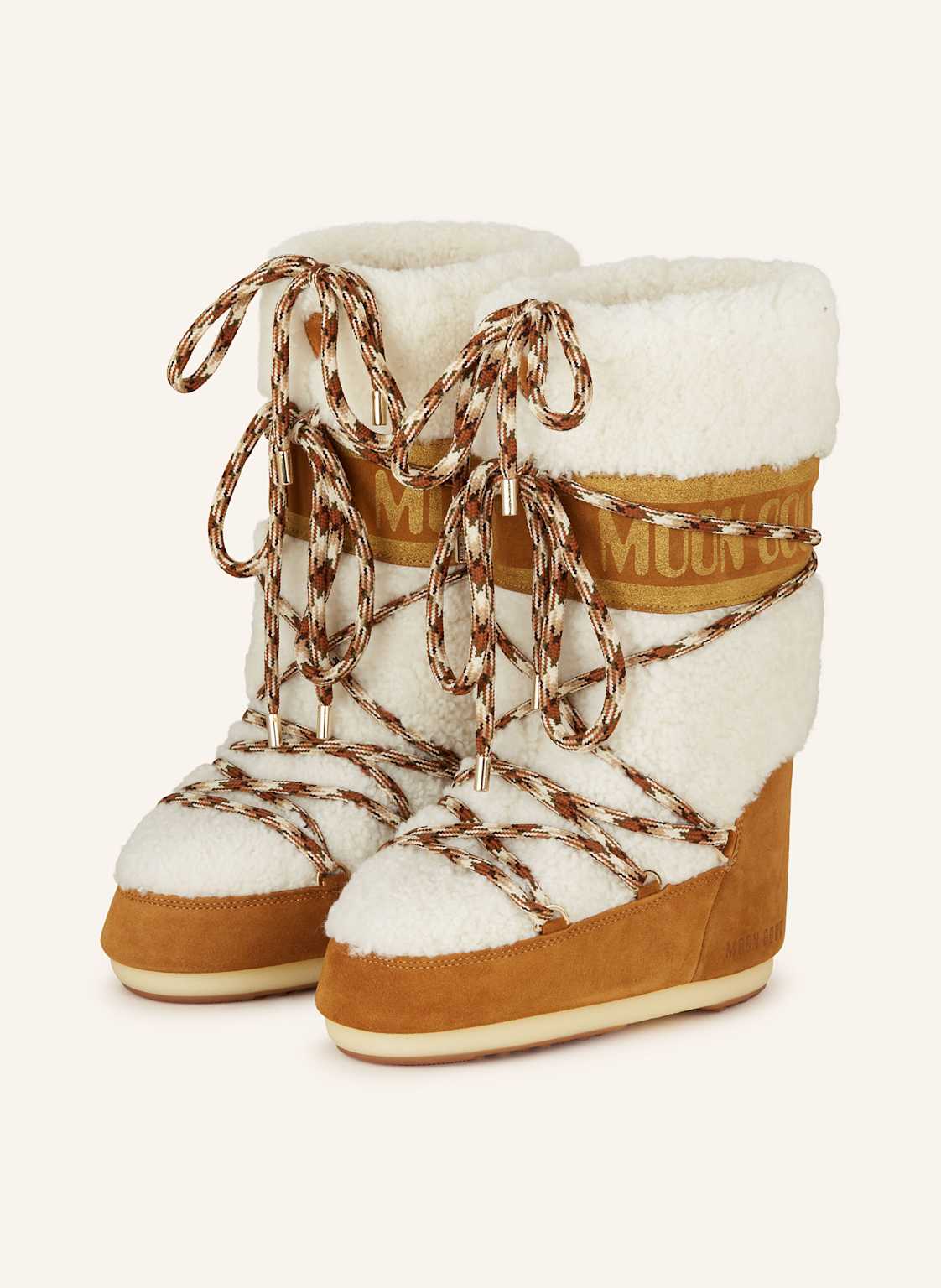 Moon Boot Moon Boots Moon Boot Shearling braun Moon Boot Moon Boots Moon Boot Shearling braun von moon boot