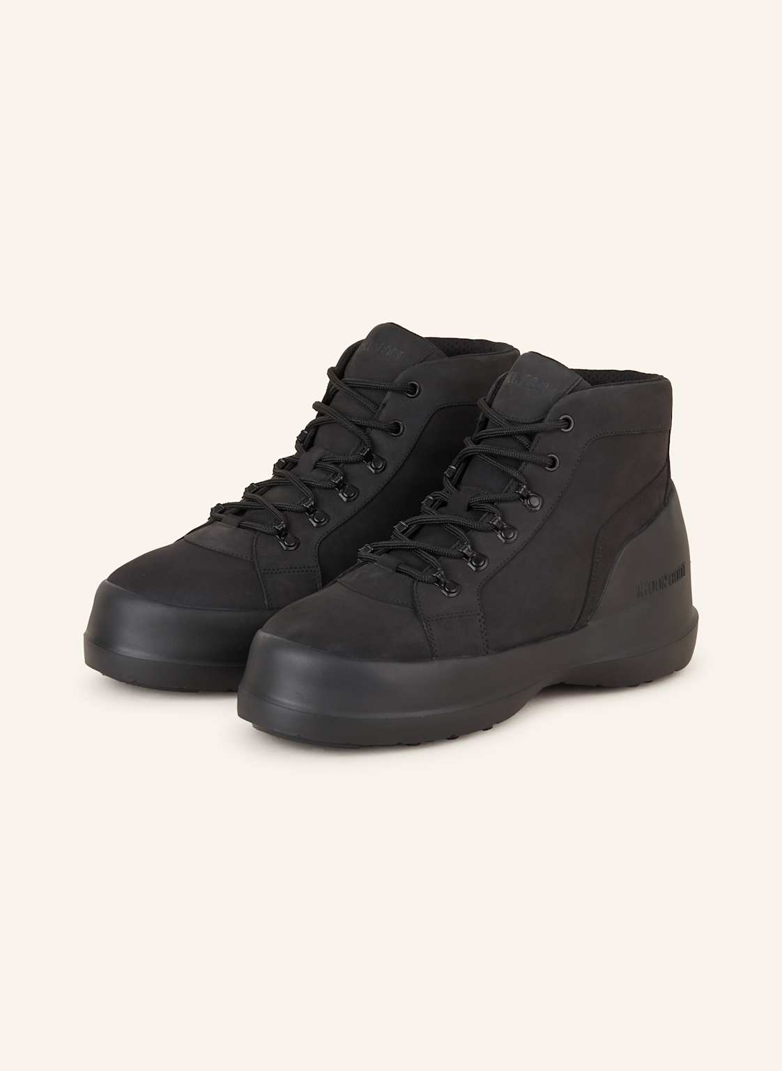 Moon Boot Schnürboots Luna Trek schwarz Moon Boot Schnürboots Luna Trek schwarz von moon boot