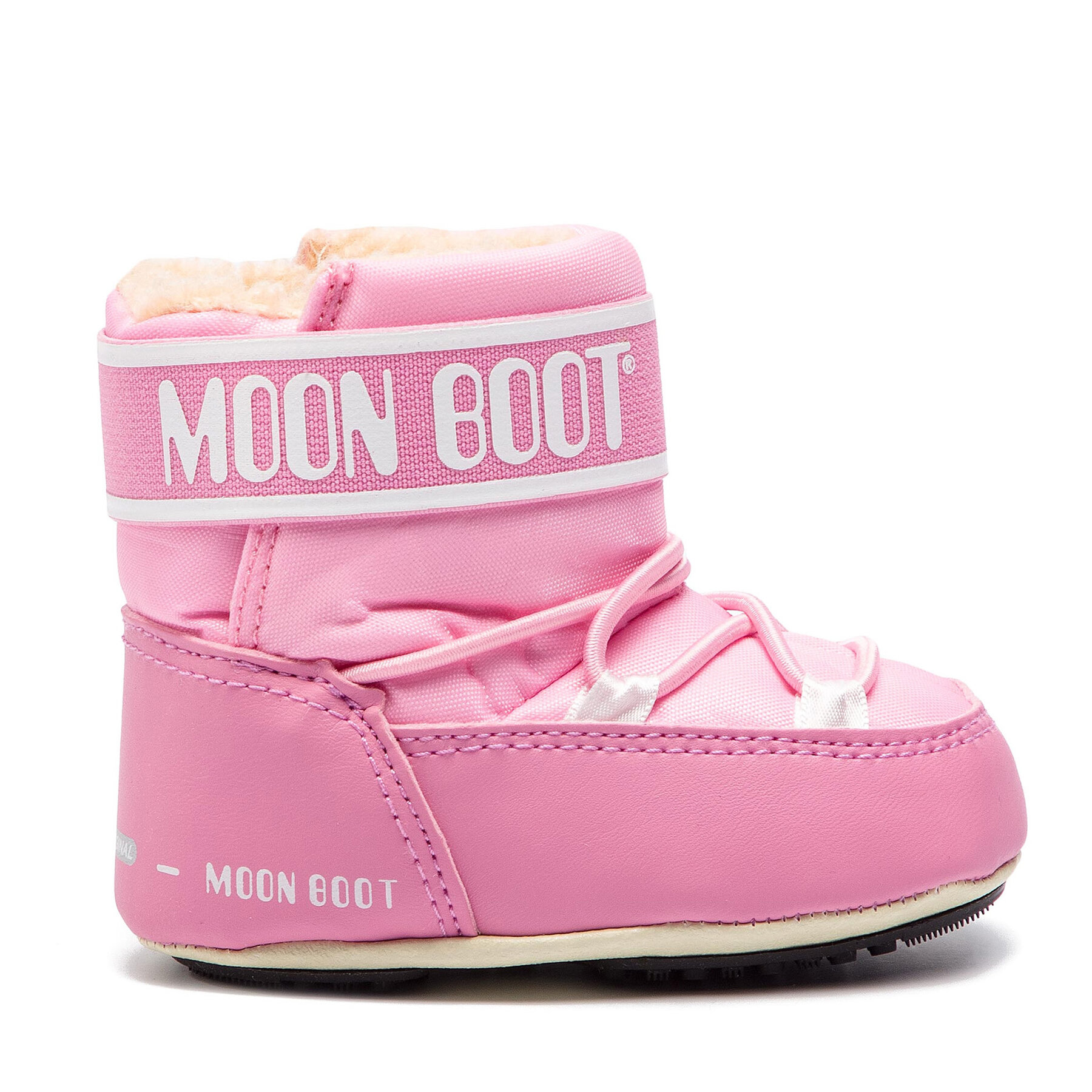 Schneeschuhe Moon Boot Crib 2 34010200004 Rosa von moon boot