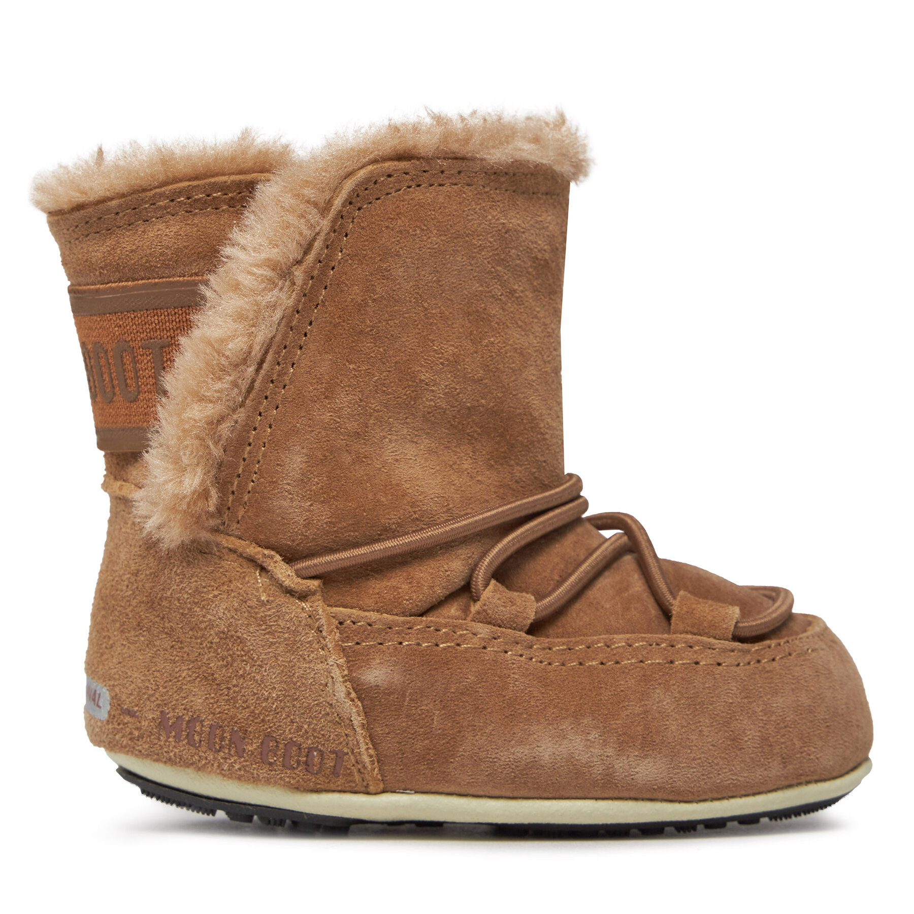 Schneeschuhe Moon Boot Crib Suede 34010300001 Braun Schneeschuhe Moon Boot Crib Suede 34010300001 Braun von moon boot