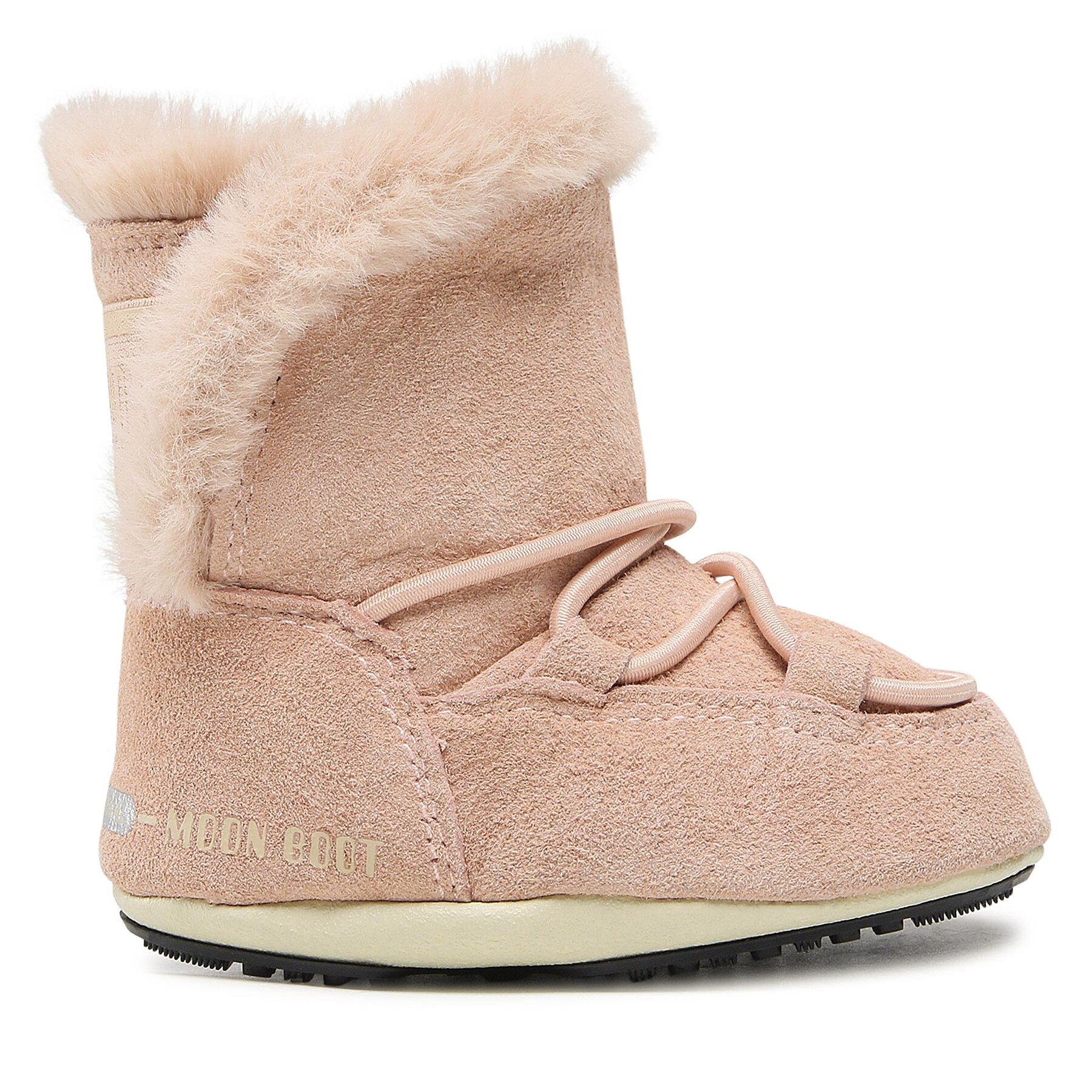 Schneeschuhe Moon Boot Crib Suede 34010300003 M Rosa von moon boot