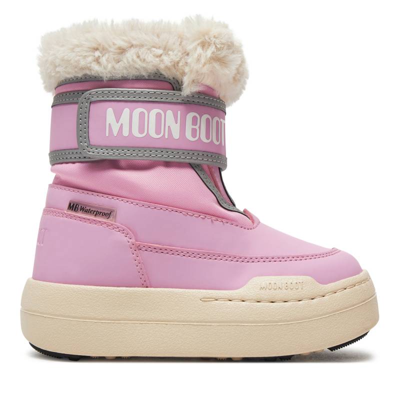 Schneeschuhe Moon Boot Junior Park Strap 80D3440030 Rosa von moon boot