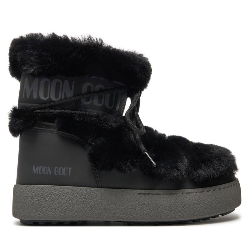 Schneeschuhe Moon Boot Ltrack Tube Faux-Fur 80D2450130 Schwarz von moon boot