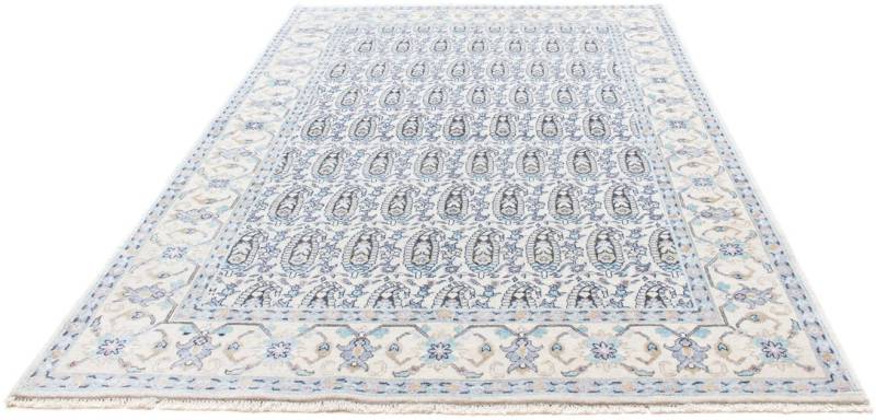 morgenland Designteppich »Designer Bordüre Beige 240 x 169 cm«, rechteckig, Unikat mit Zertifikat von morgenland