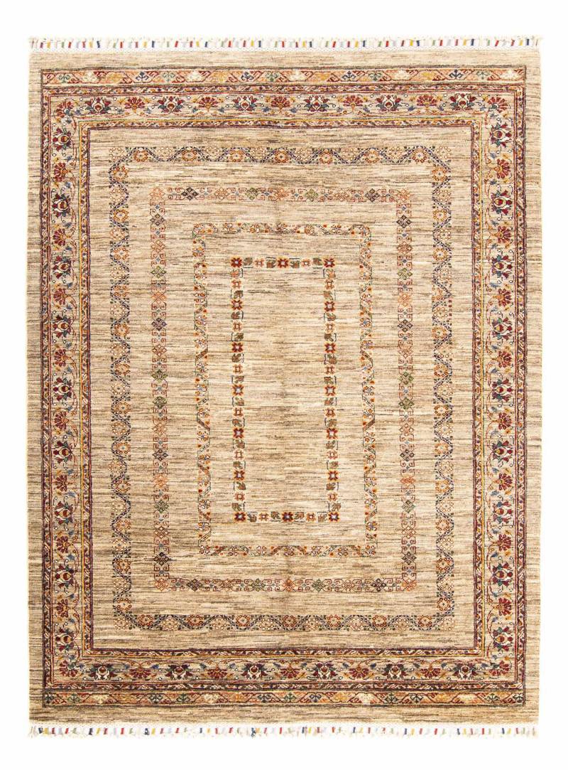 morgenland Orientteppich »Afghan - 273 x 188 cm - rost«, rechteckig, 7 mm Höhe, Wohnzimmer, Handgeknüpft, Einzelstück mit Zertifikat von morgenland