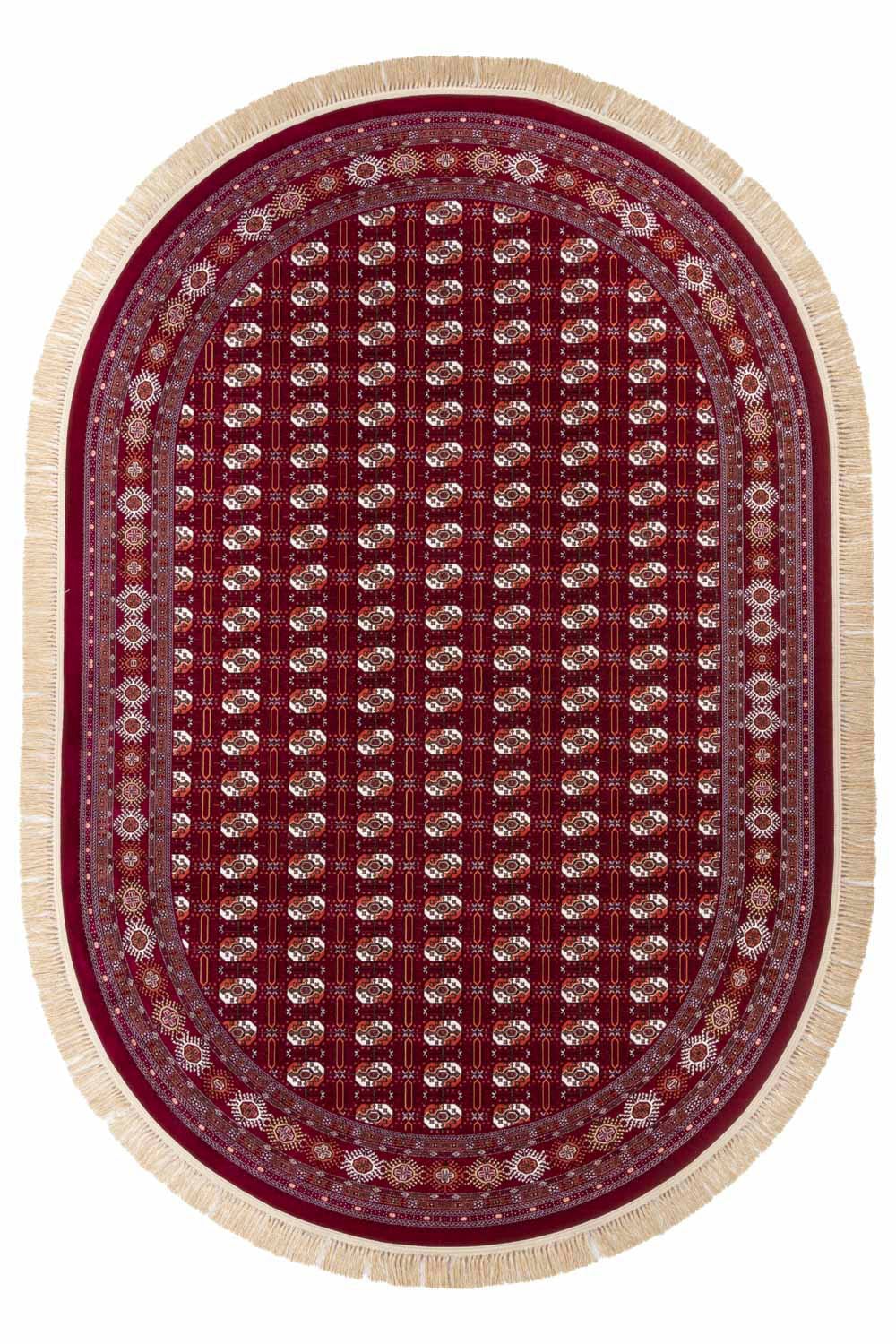 morgenland Orientteppich »Orientteppich - Buchara - rechteckig«, oval, 8 mm Höhe von morgenland