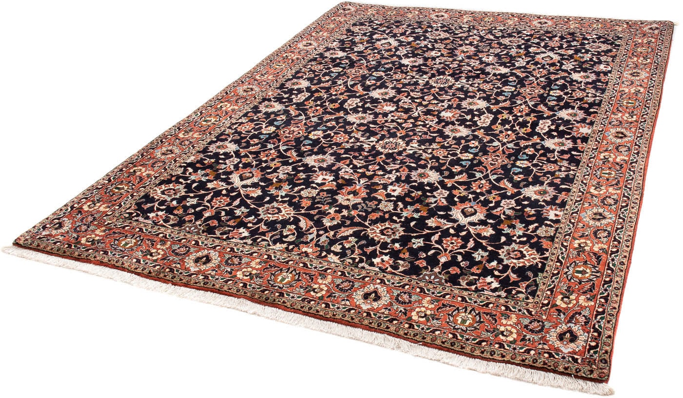 morgenland Orientteppich »Perser - Bidjar - 225 x 166 cm - dunkelblau«, rechteckig, Wohnzimmer, Handgeknüpft, Einzelstück mit Zertifikat von morgenland