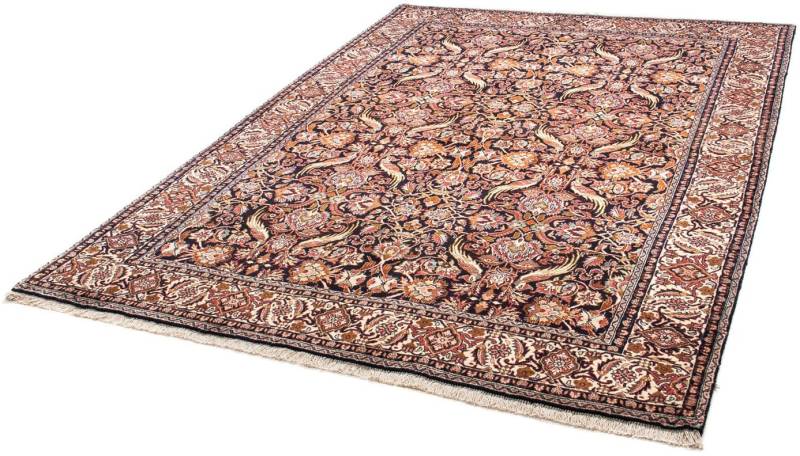 morgenland Orientteppich »Perser - Bidjar - 239 x 171 cm - dunkelblau«, rechteckig, 15 mm Höhe, Wohnzimmer, Handgeknüpft, Einzelstück mit Zertifikat von morgenland