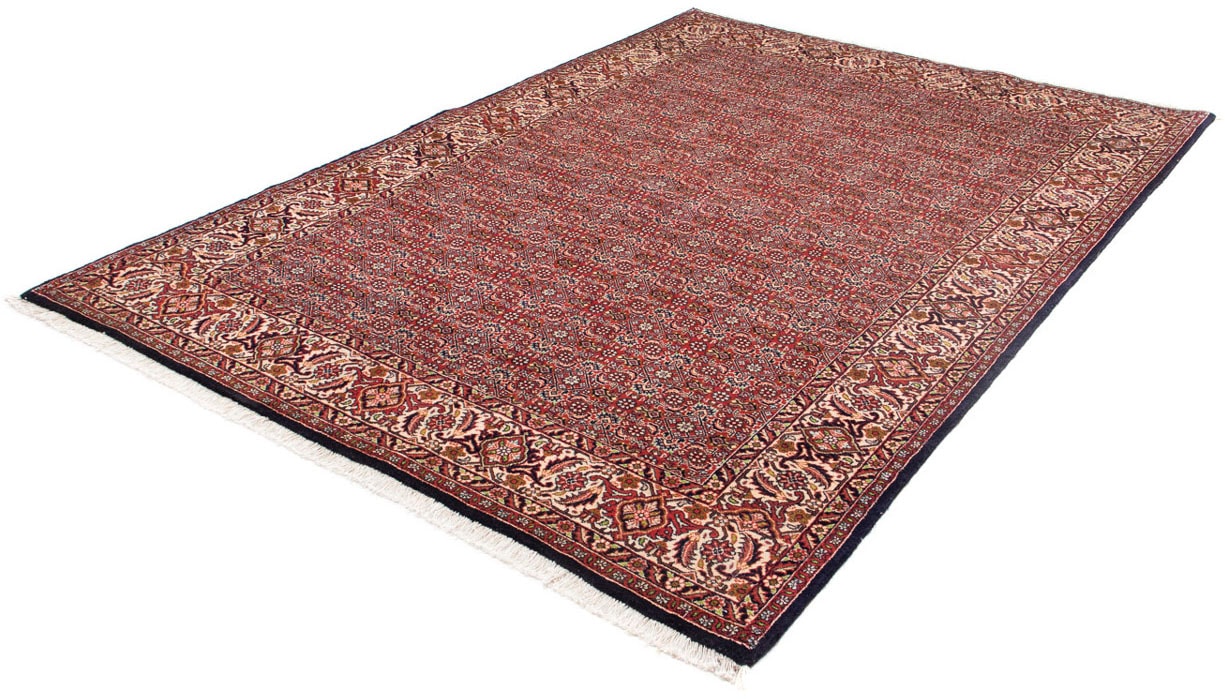 morgenland Orientteppich »Perser - Bidjar - 245 x 170 cm - hellrot«, rechteckig, Wohnzimmer, Handgeknüpft, Einzelstück mit Zertifikat von morgenland