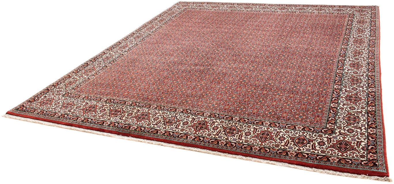 morgenland Orientteppich »Perser - Bidjar - 297 x 249 cm - hellrot«, rechteckig, Wohnzimmer, Handgeknüpft, Einzelstück mit Zertifikat von morgenland