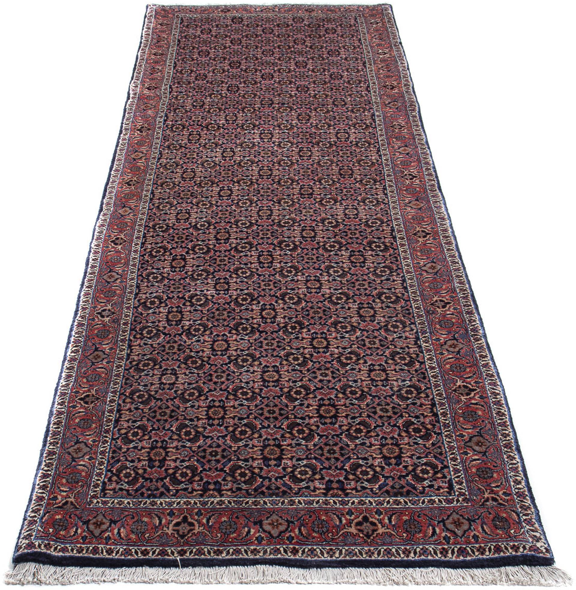 morgenland Orientteppich »Perser - Bidjar - 297 x 90 cm - hellrot«, rechteckig, 15 mm Höhe, Wohnzimmer, Handgeknüpft, Einzelstück mit Zertifikat von morgenland