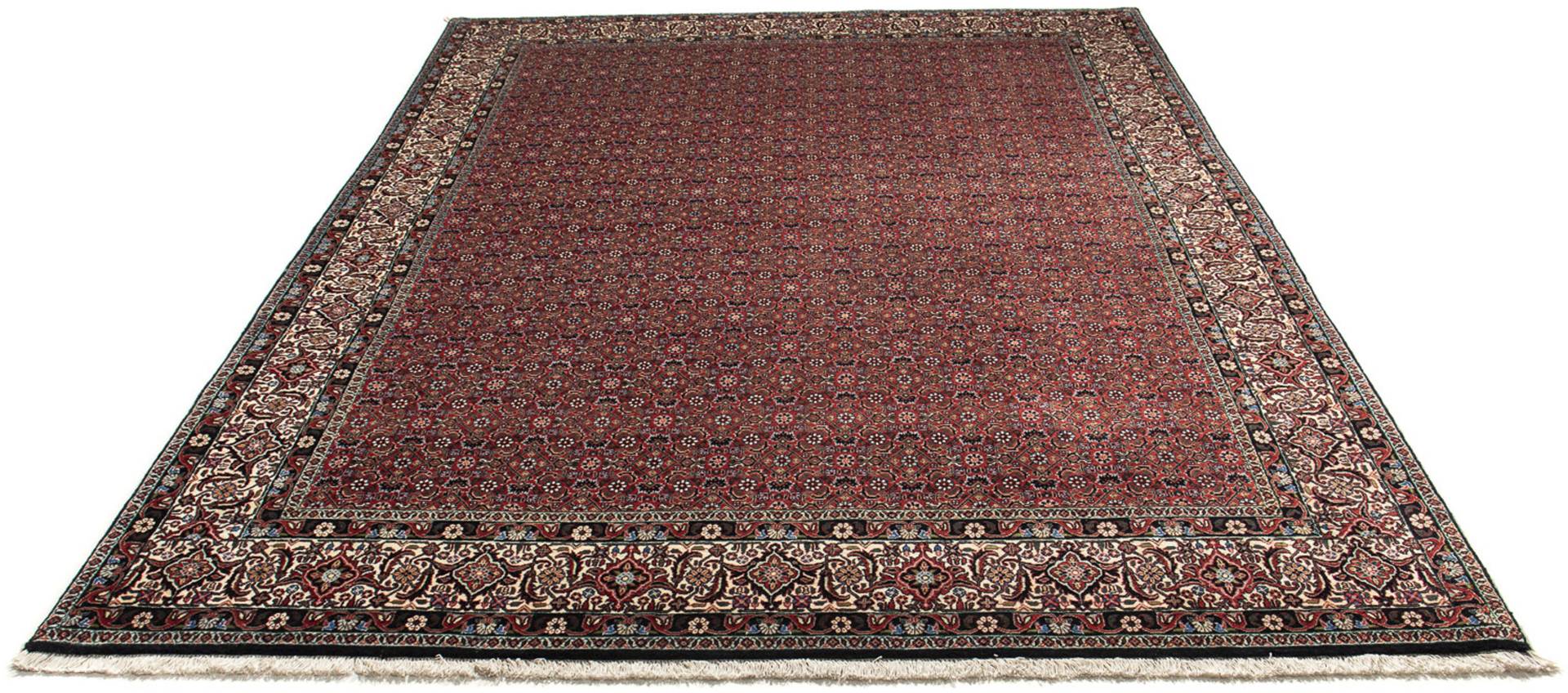 morgenland Orientteppich »Perser - Bidjar - 299 x 203 cm - hellrot«, rechteckig, 15 mm Höhe, Wohnzimmer, Handgeknüpft, Einzelstück mit Zertifikat von morgenland