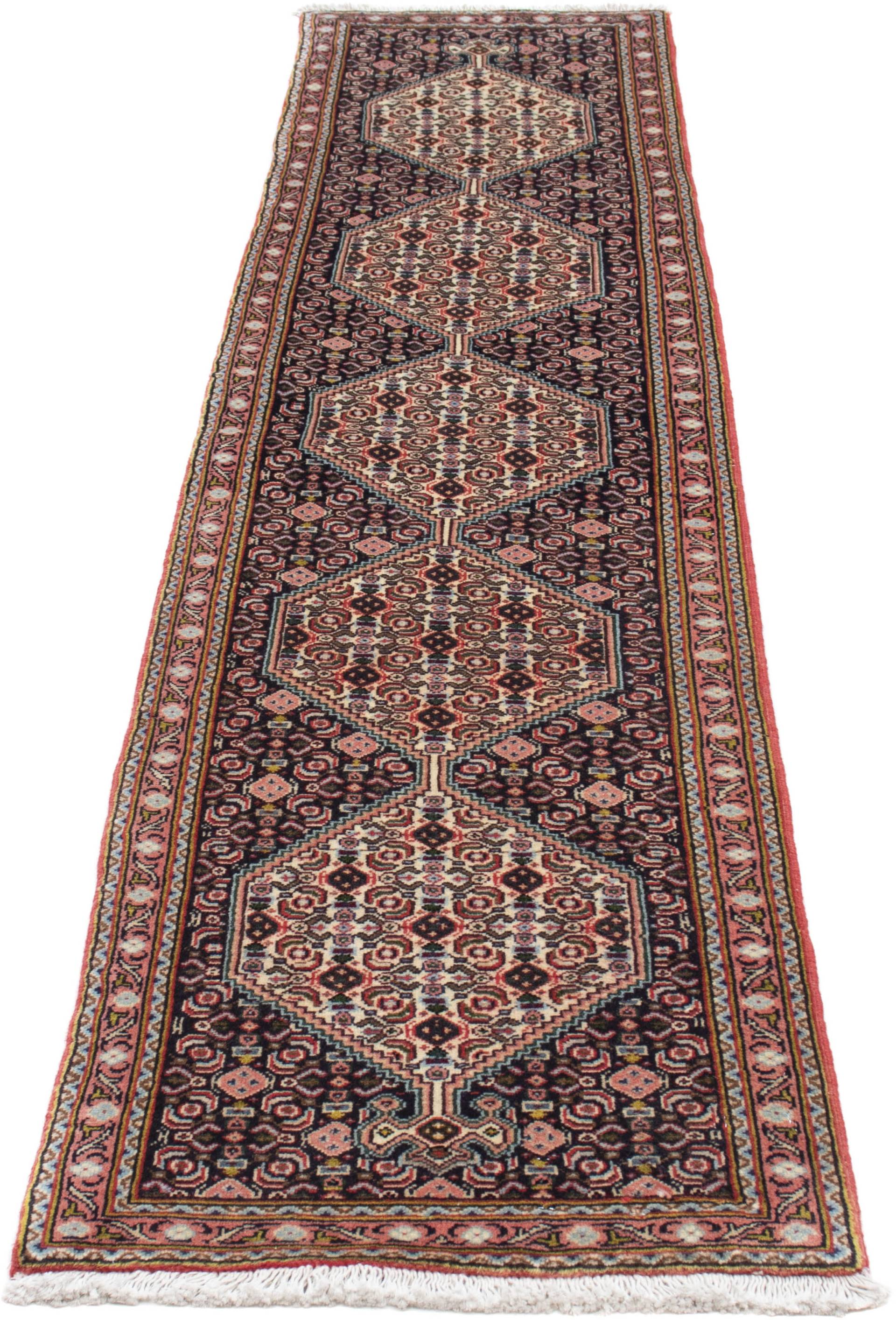 morgenland Orientteppich »Perser - Classic - 130 x 51 cm - hellrot«, rechteckig, Wohnzimmer, Handgeknüpft, Einzelstück mit Zertifikat von morgenland