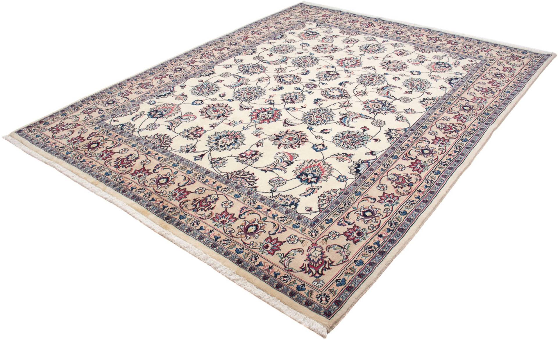 morgenland Orientteppich »Perser - Classic - 255 x 200 cm - beige«, rechteckig, 10 mm Höhe, Wohnzimmer, Handgeknüpft, Einzelstück mit Zertifikat von morgenland