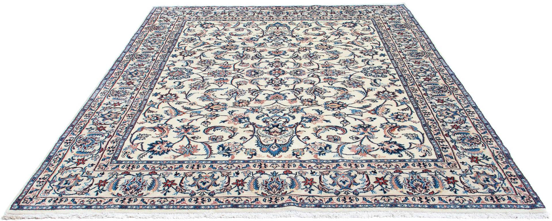 morgenland Orientteppich »Perser - Classic - 256 x 200 cm - beige«, rechteckig, Wohnzimmer, Handgeknüpft, Einzelstück mit Zertifikat von morgenland