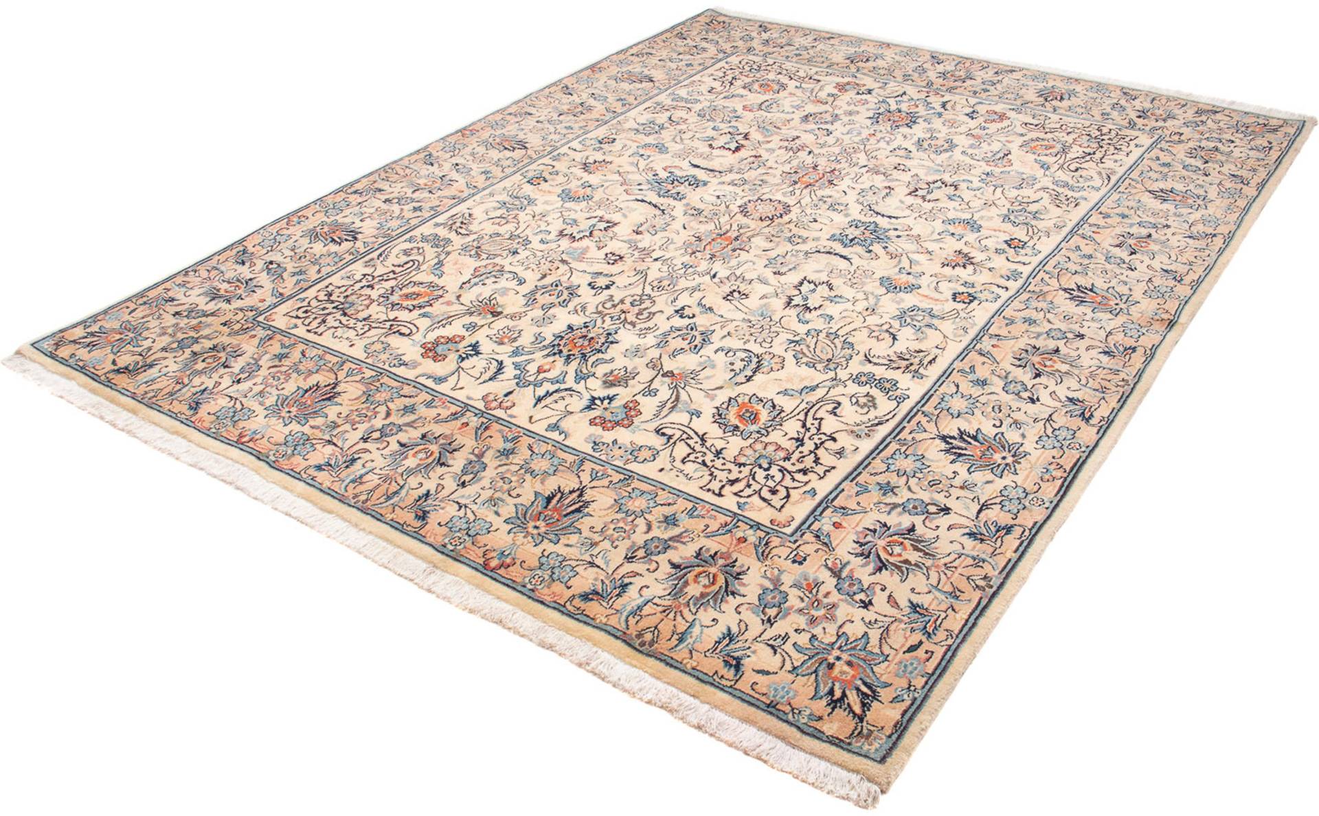 morgenland Orientteppich »Perser - Classic - 261 x 200 cm - beige«, rechteckig, Wohnzimmer, Handgeknüpft, Einzelstück mit Zertifikat von morgenland