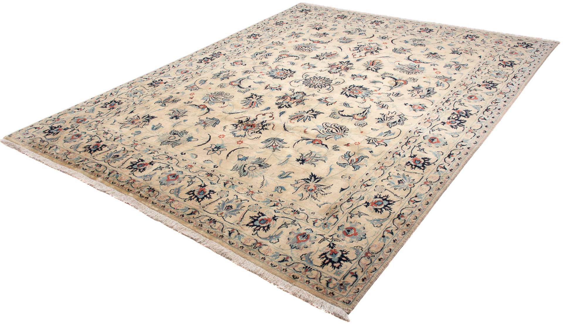 morgenland Orientteppich »Perser - Classic - 280 x 208 cm - beige«, rechteckig, Wohnzimmer, Handgeknüpft, Einzelstück mit Zertifikat von morgenland