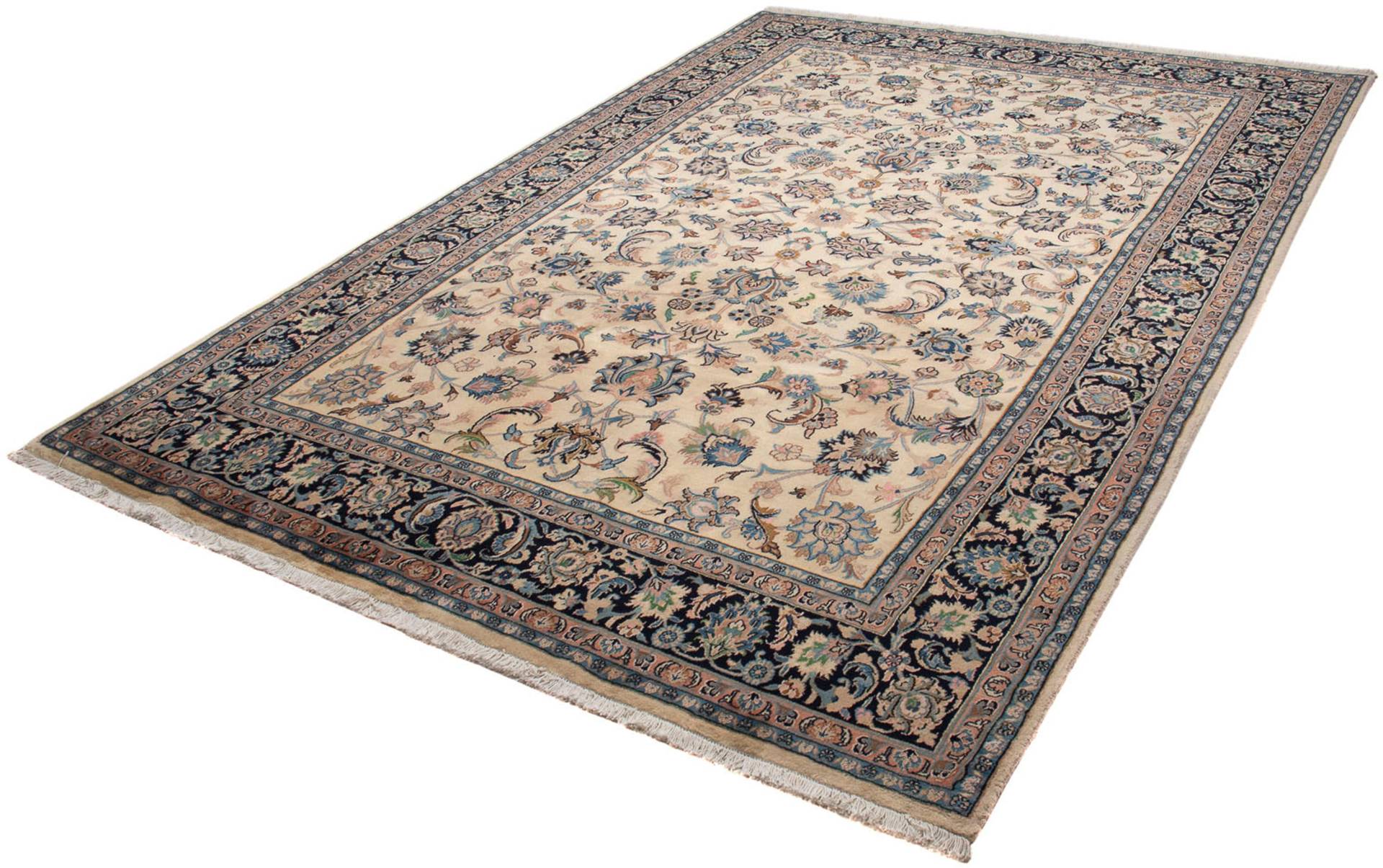 morgenland Orientteppich »Perser - Classic - 290 x 198 cm - beige«, rechteckig, Wohnzimmer, Handgeknüpft, Einzelstück mit Zertifikat von morgenland