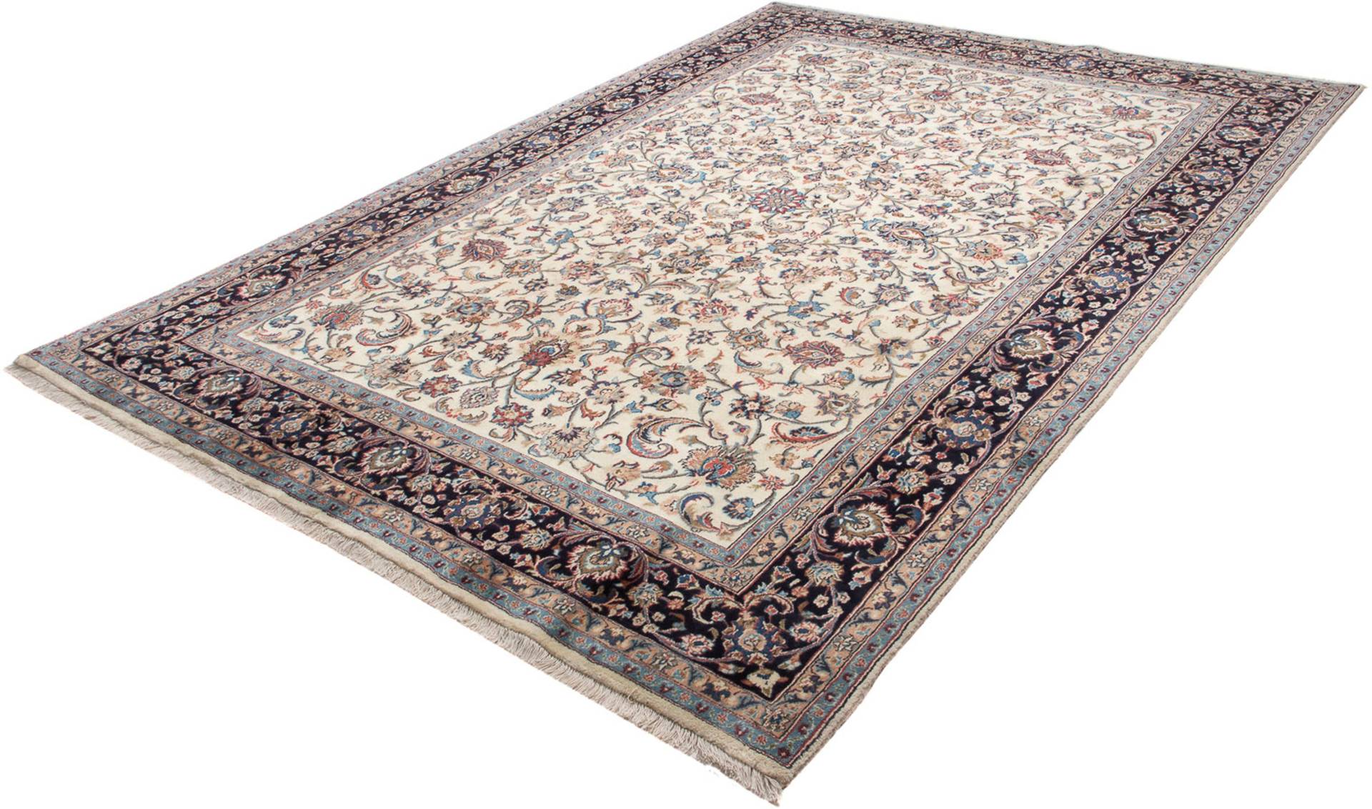 morgenland Orientteppich »Perser - Classic - 291 x 196 cm - beige«, rechteckig, Wohnzimmer, Handgeknüpft, Einzelstück mit Zertifikat von morgenland