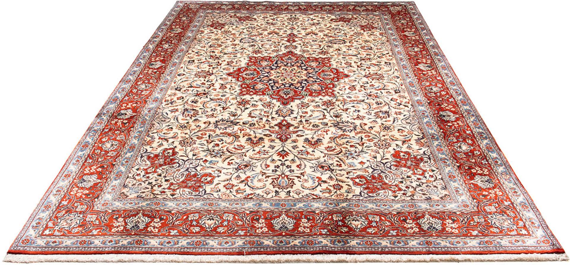 morgenland Orientteppich »Perser - Classic - 298 x 207 cm - beige«, rechteckig, Wohnzimmer, Handgeknüpft, Einzelstück mit Zertifikat von morgenland