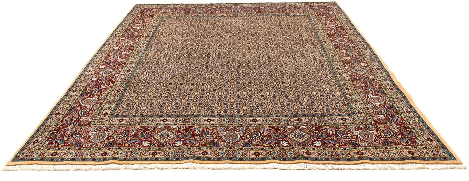 morgenland Orientteppich »Perser - Classic - 303 x 243 cm - mehrfarbig«, rechteckig, 10 mm Höhe, Wohnzimmer, Handgeknüpft, Einzelstück mit Zertifikat von morgenland