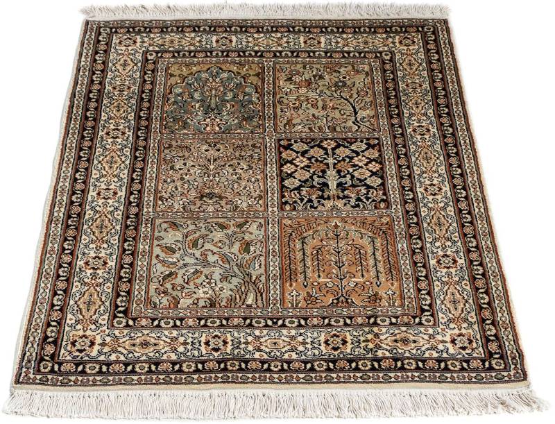 morgenland Orientteppich »Perser - Classic - 93 x 65 cm - mehrfarbig«, rechteckig, 10 mm Höhe, Wohnzimmer, Handgeknüpft, Einzelstück mit Zertifikat von morgenland