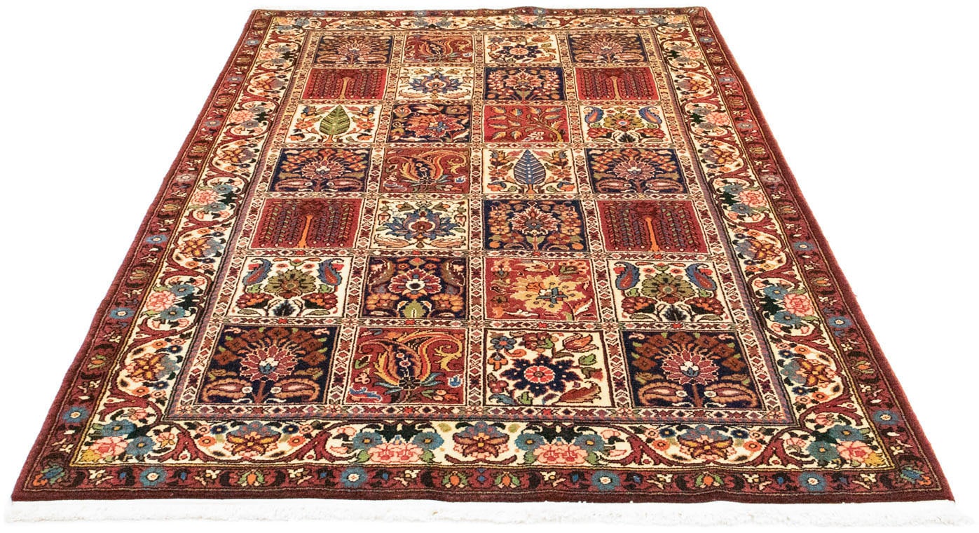 morgenland Orientteppich »Perser - Nomadic - 212 x 130 cm - mehrfarbig«, rechteckig, Wohnzimmer, Handgeknüpft, Einzelstück mit Zertifikat von morgenland