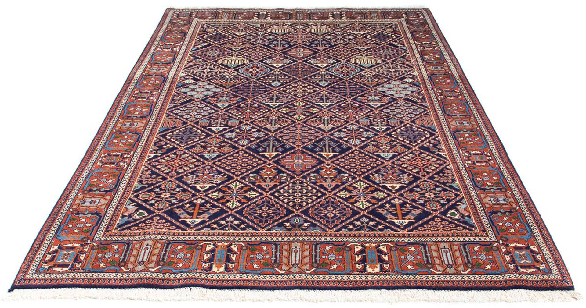 morgenland Orientteppich »Perser - Nomadic - 254 x 167 cm - mehrfarbig«, rechteckig, Wohnzimmer, Handgeknüpft, Einzelstück mit Zertifikat von morgenland