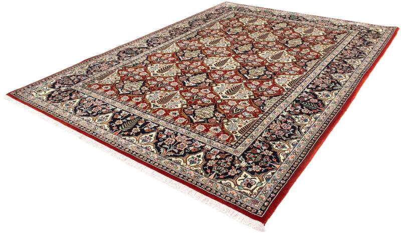 morgenland Orientteppich »Perser - Nomadic - 292 x 207 cm - dunkelrot«, rechteckig, 10 mm Höhe, Wohnzimmer, Handgeknüpft, Einzelstück mit Zertifikat von morgenland