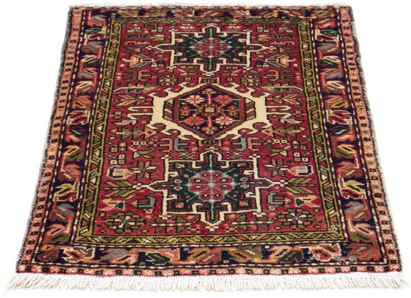 morgenland Orientteppich »Perser - Nomadic - 86 x 65 cm - mehrfarbig«, rechteckig, 10 mm Höhe, Wohnzimmer, Handgeknüpft, Einzelstück mit Zertifikat von morgenland